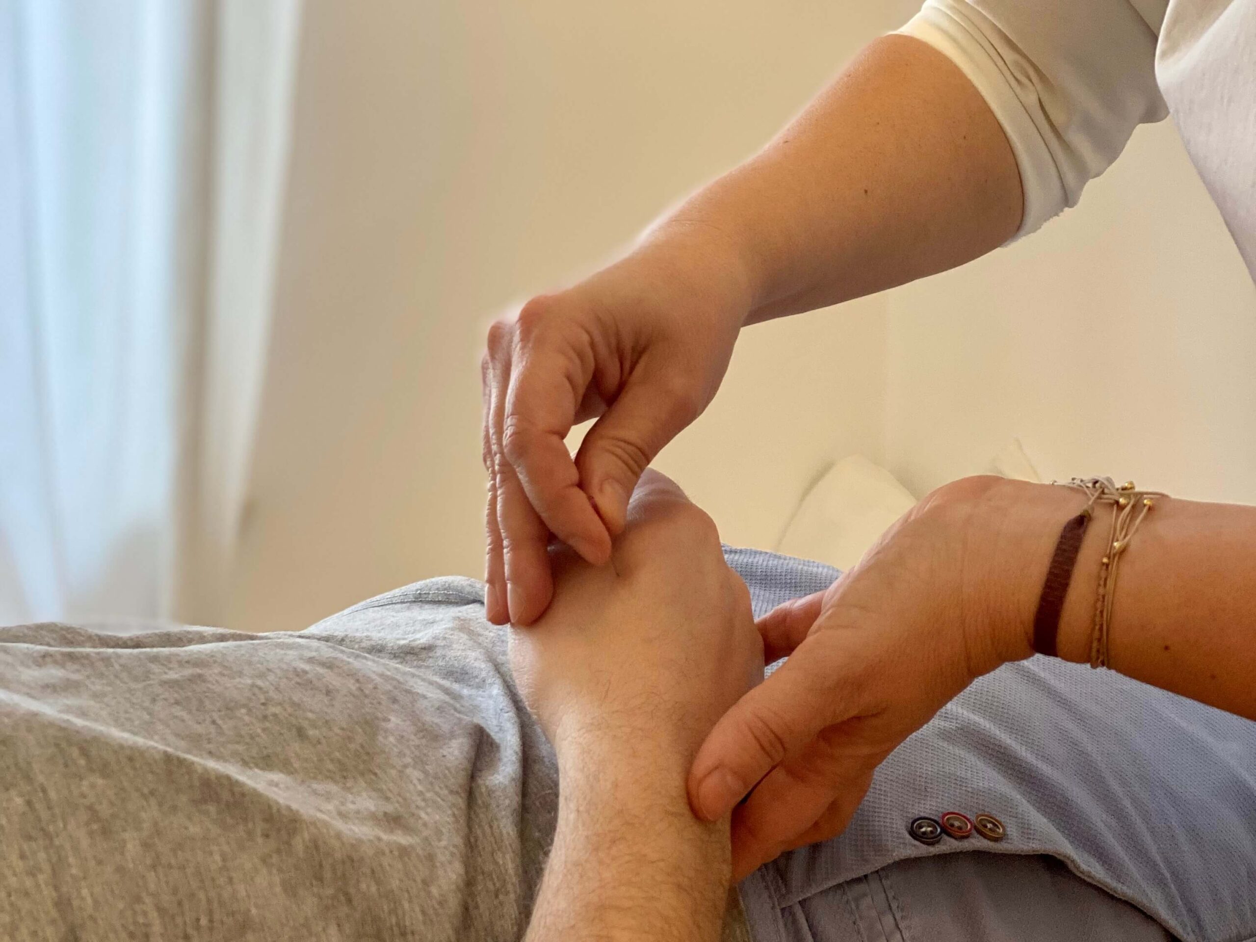 Symbolbild zur Wahrnehmung in der Akupunktur und Medizin – Verbindung von Körper, Geist und Regulation