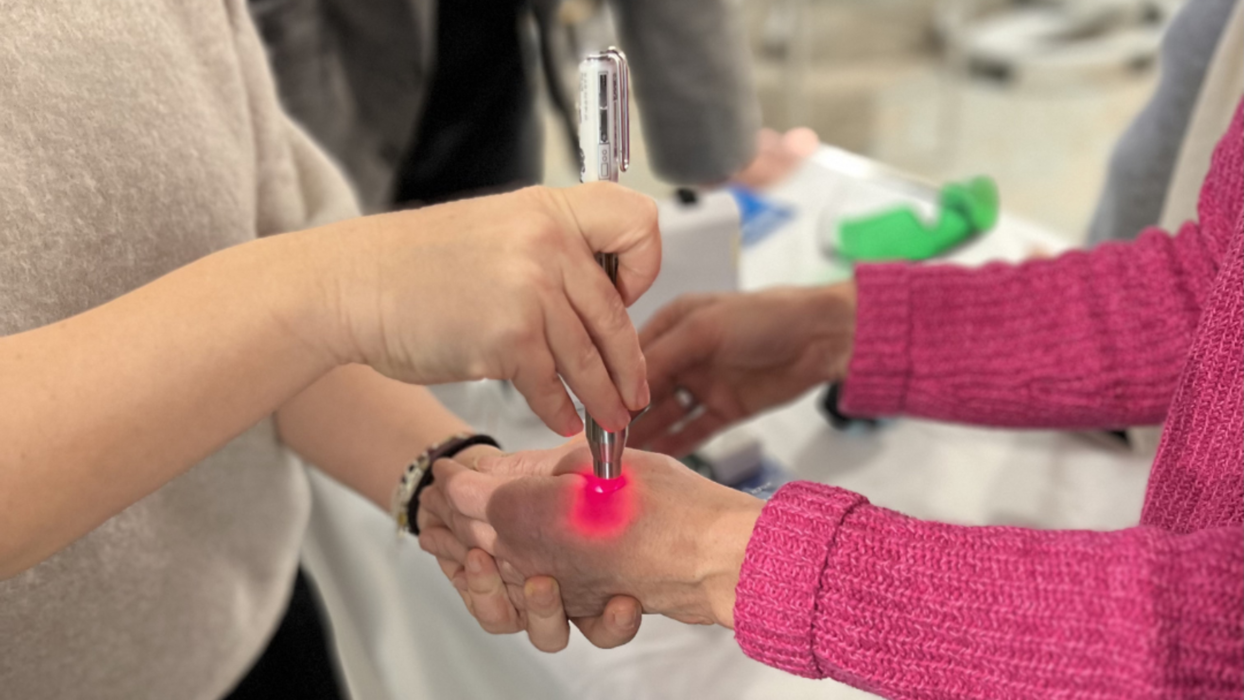 Lasertherapie bei Schmerzen